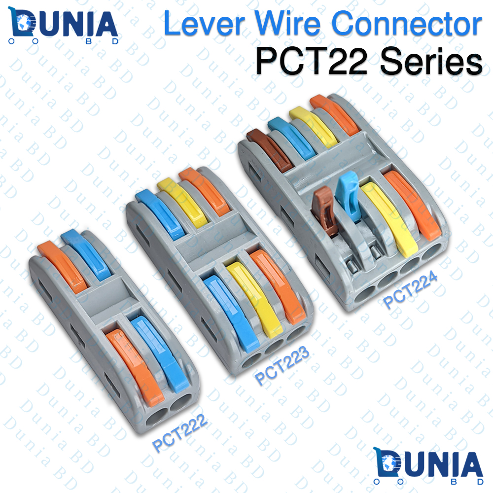 PCT22 Series Lever Wire Connector Quick Splice Terminal Block