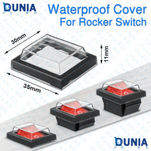 Waterproof Cover for Rocker Switch KCD4 Standard Size Transparent Cap