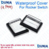 Waterproof Cover for Rocker Switch KCD4 Standard Size Transparent Cap