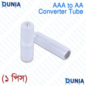 AAA to AA Battery Converter Tube Adapter Shell Spacer Case Switcher