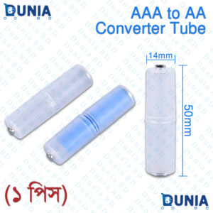 AAA to AA Battery Converter Tube Adapter Shell Spacer Case Switcher