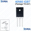 40N60 IGBT Transistor TO-3PN and TO-247 Package