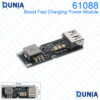 61088 TPS61088 Boost Fast Charging Power Module 24W QC3.0 USB Charger Board