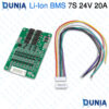 7S 24V 20A Li-ion BMS 18650 Protection Board with Balancing HXYP-TY-T20