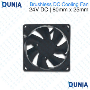 24V DC Cooling Fan Brushless 80mm x 25mm