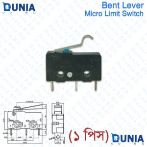 bent lever micro limit switch