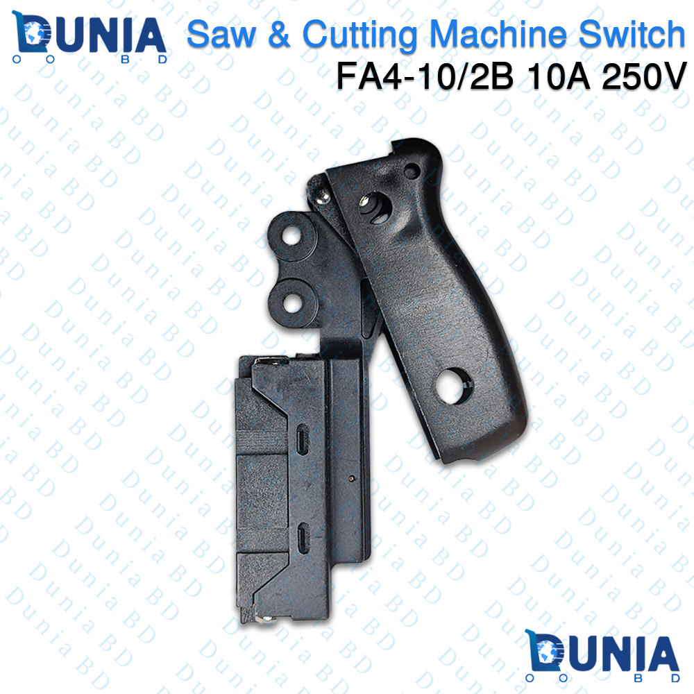 FA4-10/2B Saw & Cutting Machine Switch 10A 250V Trigger Switch with Lock Button