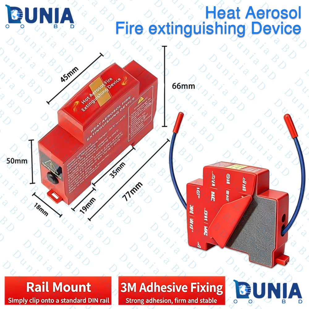 Heat Aerosol Fire Extinguishing Device Automatic Mini Fire Suppressor QRR0.1G 10gm