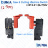 HX19-X1 6A 250V Saw and Cutting Machine Switch Trigger with Lock Button