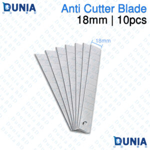 18mm Anti Cutter Blade Set High Carbon Steel Heavy Duty Replacement Blades