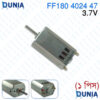 FF180 4024-47 DC Motor 3.7V 21000RPM High Speed Micro Motor