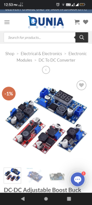 DC-DC Adjustable Boost Step Up Converter Booster Power Supply Module with LED Voltmeter  XL6009 photo review