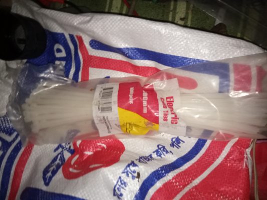 12 inch Cable Ties (5*300mm) Zip Wraps Strap Nylon Fastening Ring Loop Wire industrial Cable Ties photo review