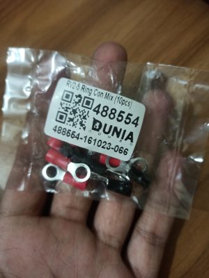 RV2-5 s LUG 2.5Rm Round Insulated Ring Terminal Cable Wire End Connector photo review