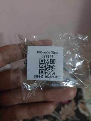 1 ohm 1 watt One watt Resistor ±5% 1Ω 1 ohms Metal Oxid Film Resistance photo review