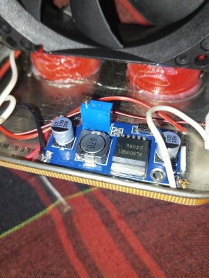 DC-DC Adjustable Boost Step Up Converter Booster Power Supply Module with LED Voltmeter  XL6009 photo review
