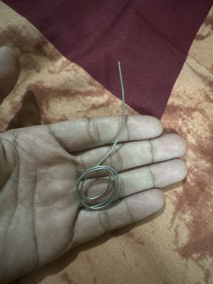 FLUX CORED SOLDER WIRE MADE IN KOREA ORIGINAL 100-105g photo review