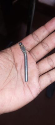 60 Watt Copper Soldering Iron Chisel Bent Head Bit photo review