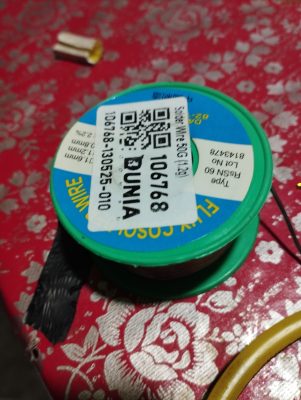Flux Core solder Soldering Wire 50gm photo review