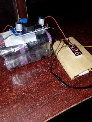 DC-DC Adjustable Boost Step Up Converter Booster Power Supply Module with LED Voltmeter  XL6009 photo review