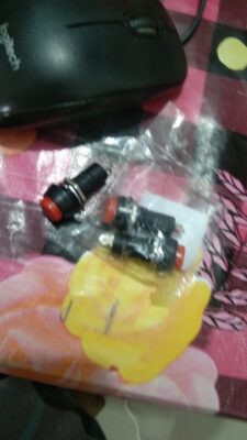 Small Round Push button (Momentary Switch) On-Off 12mm photo review