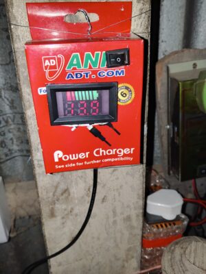 DC 12V-60V Battery Capacity Indicator ACID Lead-acid Lead Battery Charge Level LED Tester Red Digital Voltmeter photo review