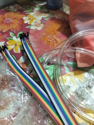 10 Piece Jumper Wire Rainbow Color Male to Male / Male to Female / Female to Female / Combo Set photo review
