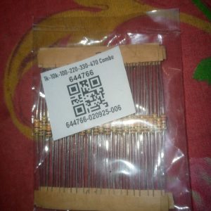 Quarter 1/4 Watt Combo Pack 60Pcs 1k,10k,100,220,330,470 Ohm photo review