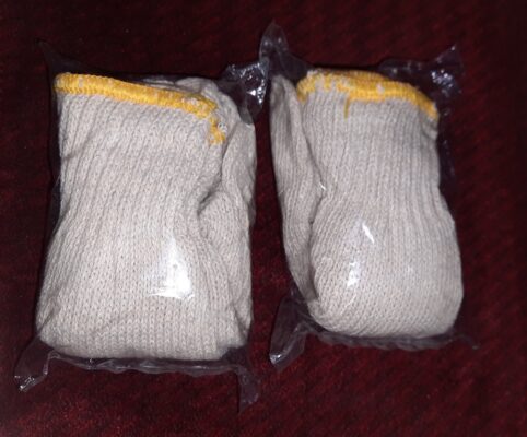 White Cotton Gloves Safety Knit Gloves Heavy Duty Glove Liner for Construction Work Handling Fishing Gardening Cutting Food Service Men Women Working Hands photo review
