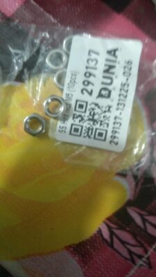 SS HEX NUT M3 M4 M5 M6 M8 M10 M12 STAINLESS STEEL photo review