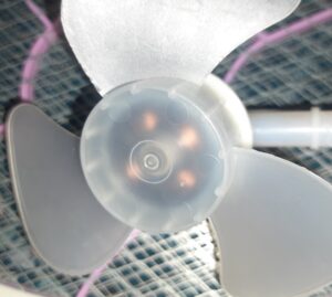 5 Inch 3 Blade 5volt Brushless DC Fan for Rechargeable Fan and Replace photo review