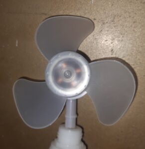 5 Inch 3 Blade 5volt Brushless DC Fan for Rechargeable Fan and Replace photo review