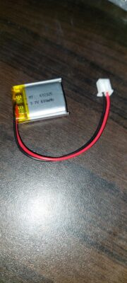 600mAh Lithium Polymer Battery 3.7Volt LiPo Rechargeable Cell with Wire For Remote Headphone Camera & DIY Work photo review