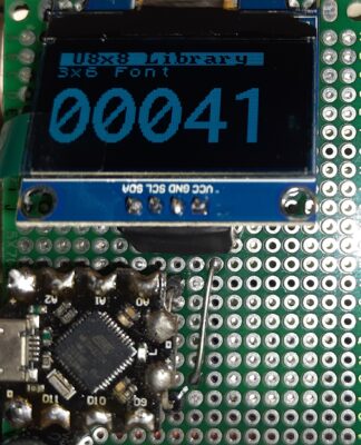 OLED 0.96 1.3 inch Display Module For Arduino & DIY Project Blue Color photo review