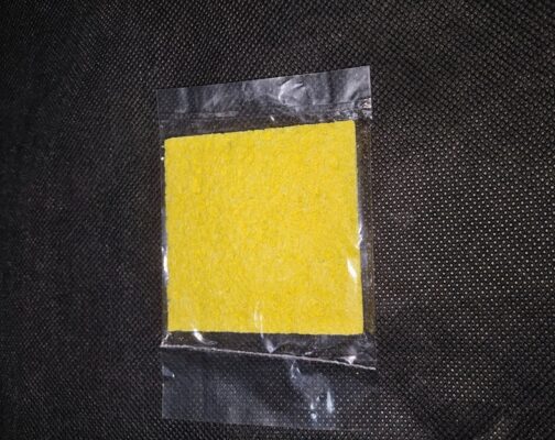 Soldering Iron Cleaning Sponge Square High Temperature Clean Pads photo review