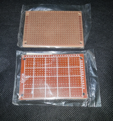 Veroboard Dot Type individual Hole Circuit Board Single Side DIY PCB Universal Plate 5x7cm photo review