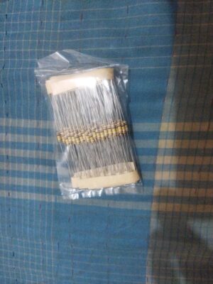 100k ohm 1/4 watt Quarter watt Resistor ±5% 100kΩ 100 Kohms 100000 ohms Carbon Film Resistance photo review