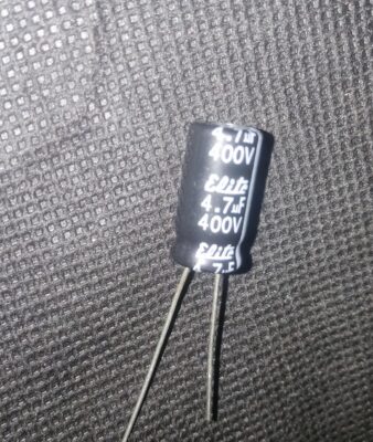 4.7uF 400V Capacitor Radial Electrolytic capacitor Polarized Aluminum body for Amplifier & Circuits Dunia BD photo review