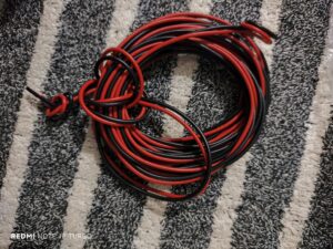 23/076 Flexible Wire (Red & Black) Cable 1 Coil or 10 Feet photo review