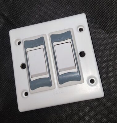 Piano Switch AC 220V 6A 1 Gang Piano Box Mount Electrical Switch 55mm photo review