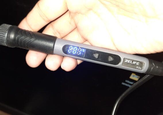 Relife 936 90W Adjustable Soldering Iron with Digital Temperature Display photo review