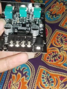 502MT Bluetooth 5.0 Amplifier Board Module 2 Channel Mini Power Amp 50W+50W photo review
